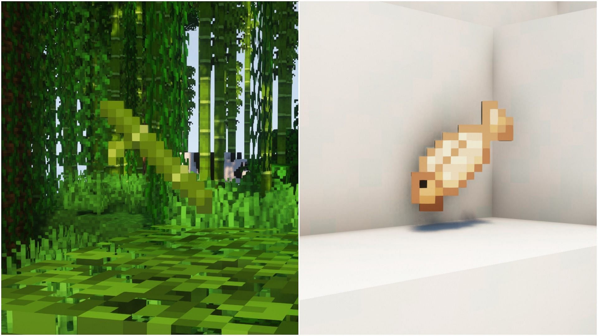 Items dropped by the two mobs (Image via Minecraft)