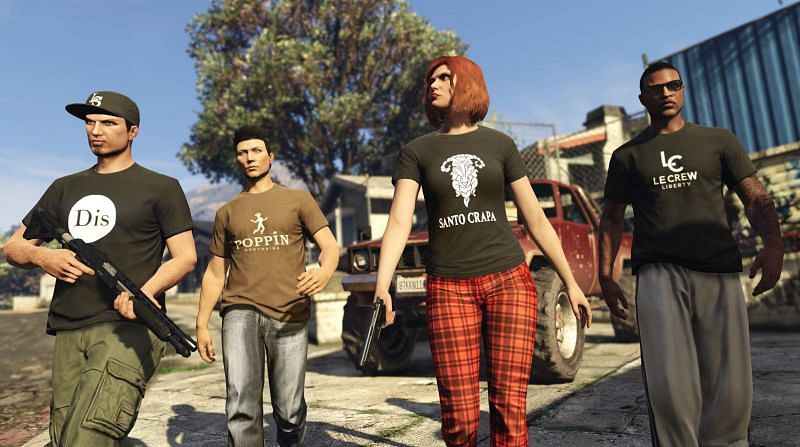 GTA Online is recommended for players who have friends to play with (Image via Rockstar Games)