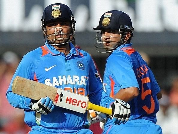 Virender Sehwag and Gautam Gambhir during their playing days