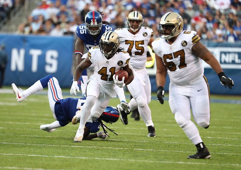 The New Orleans Saints and the New York Giants do battle in Week 4