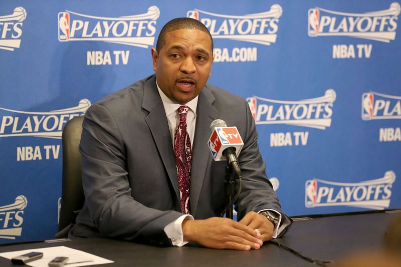 Former NBA player and coach Mark Jackson