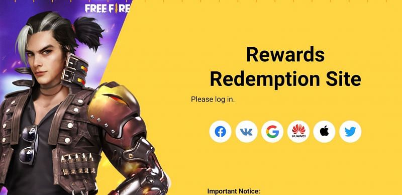 Players can get free rewards from redeem codes in Free Fire MAX (Image via Free Fire)