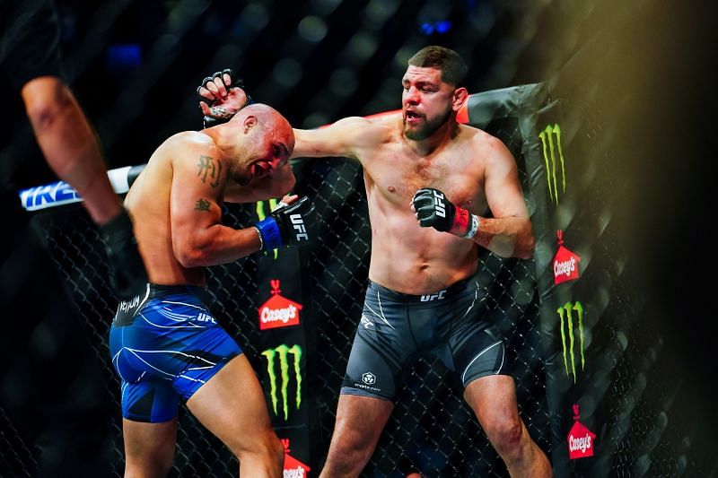 UFC 266: The rematch between Nick Diaz vs Robbie Lawler