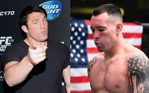 Chael Sonnen (left), Colby Covington (right) [Credits: @colbycovmma via Instagram]