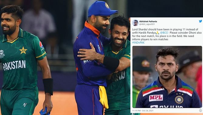 "Indians looked like rich brats, Pak played like hungry underdogs" - Fans react after Pakistan thrash Team India by 10 wickets
