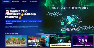 Fortnite discovery tab is the worst it has ever been in Chapter 2 Season 8