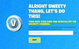 Why some Fortnite players are getting up to 500 V-bucks for free