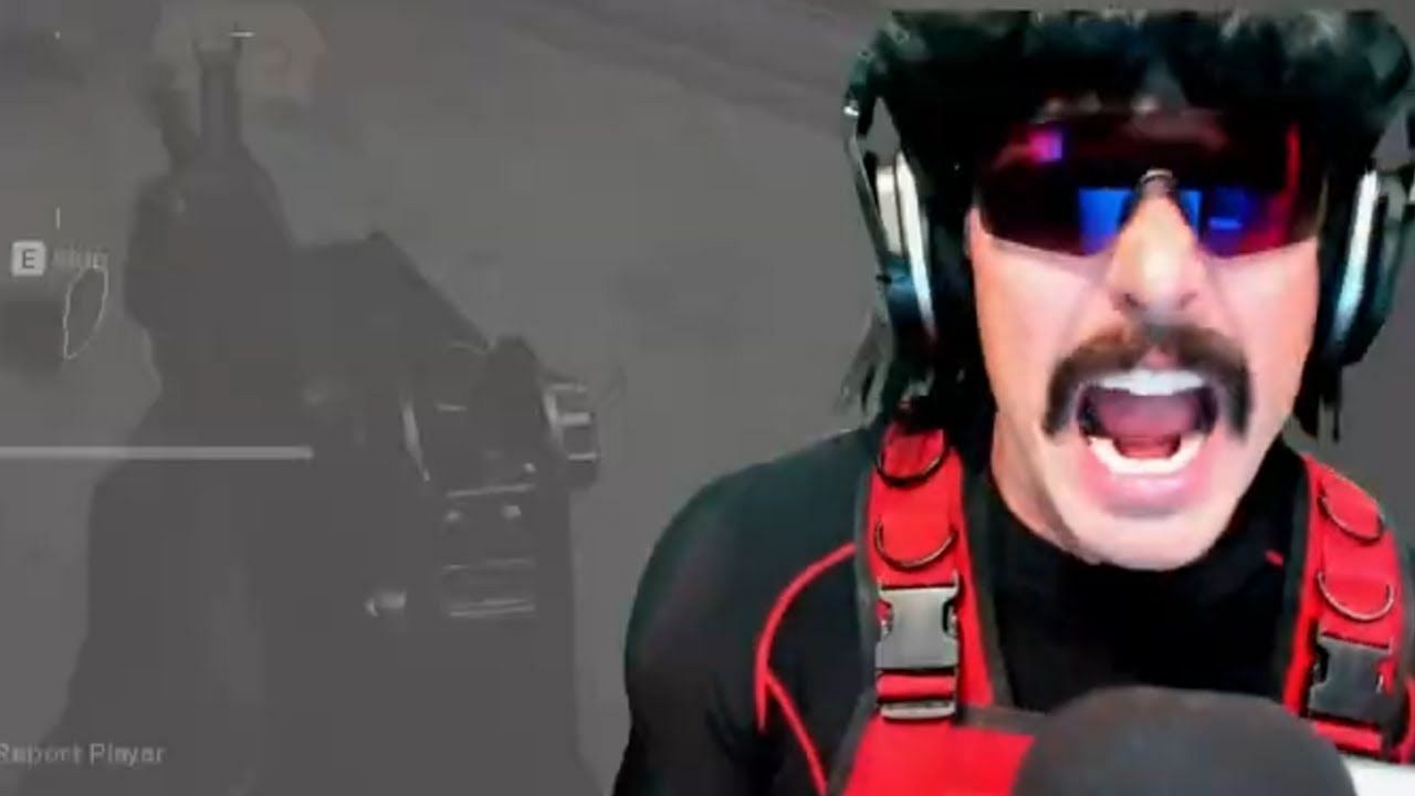 Dr DisRespect slams PC setup in Warzone-induced rage (Image via CHAMPIONS CLUB/YouTube)