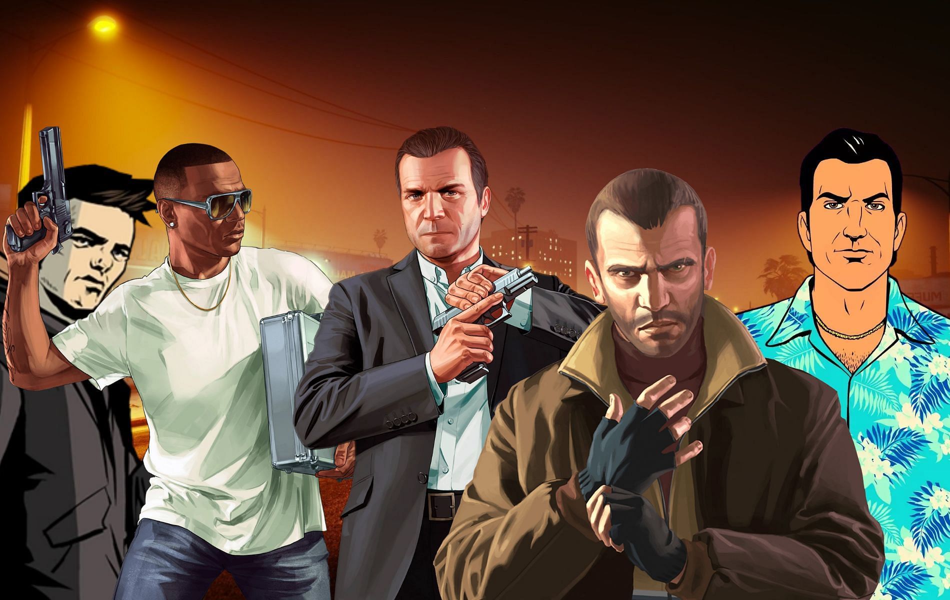 Some GTA games play better than others (Image via Rockstar Games)