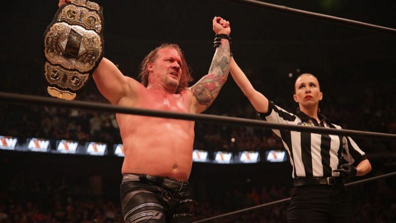 First-ever AEW world champion Chris Jericho