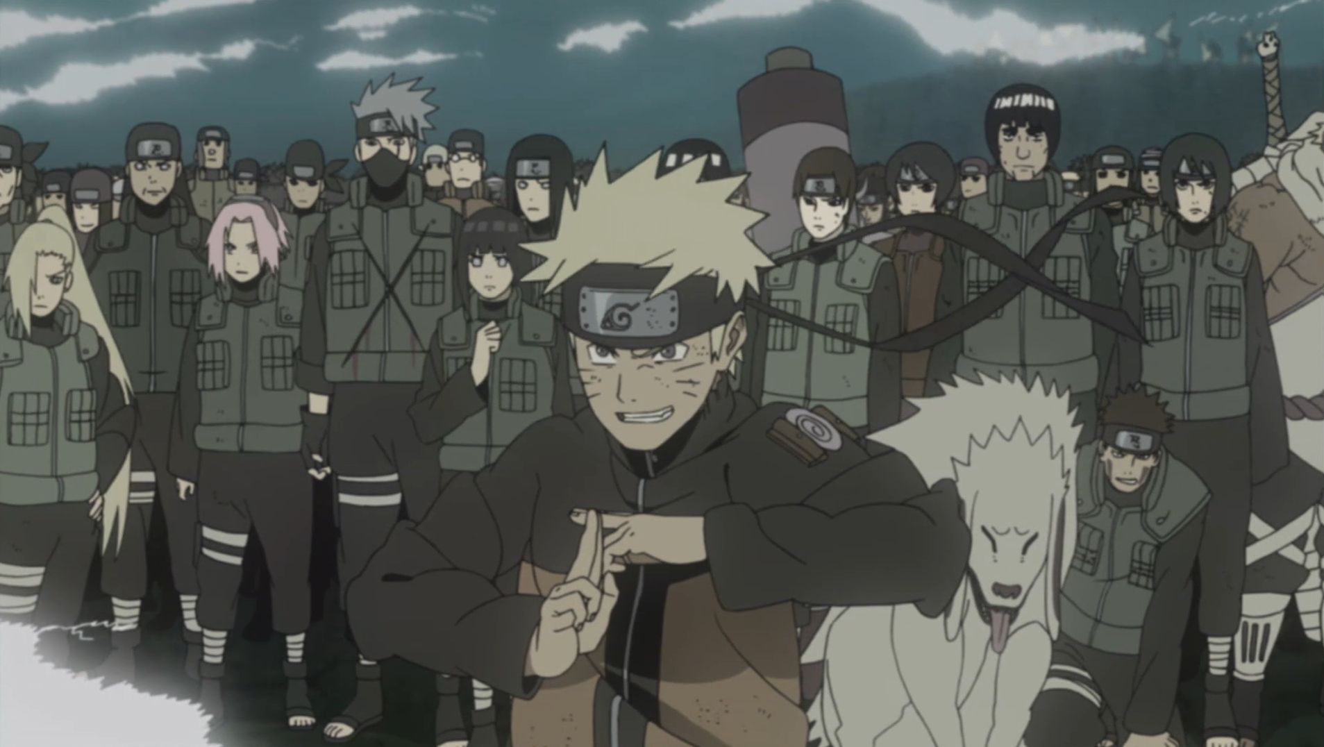 The Allied Forces during the Fourth Great Ninja War (Image via Narutopedia)