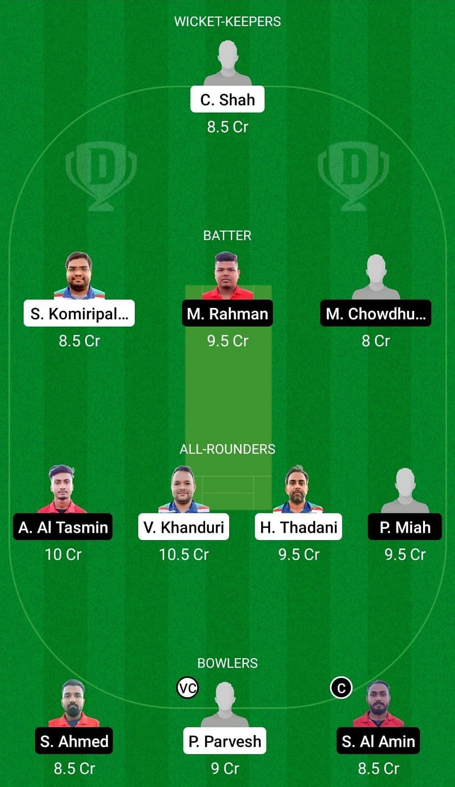 AMD vs NFCC Dream11 Prediction: AMD vs NFCC Dream11 Team - 2