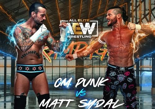 CM Punk and Matt Sydal opened up AEW Rampage on Friday.