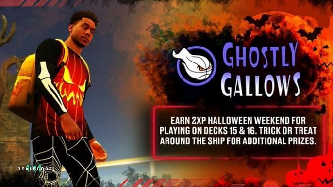 NBA 2K22&#039;s Halloween update will add a range of free rewards and other events. (Image via NBA 2K22)