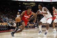 Jalen Green during the Houston Rockets v Toronto Raptors