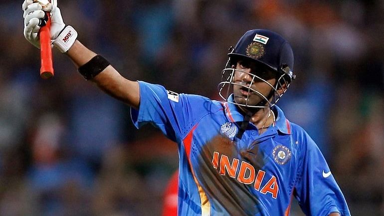 Gautam Gambhir starred in the final of the ODI World Cup 2011