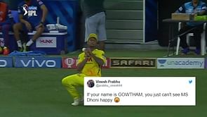 "You had one job!"- Fans roast Krishnappa Gowtham for costing CSK the match