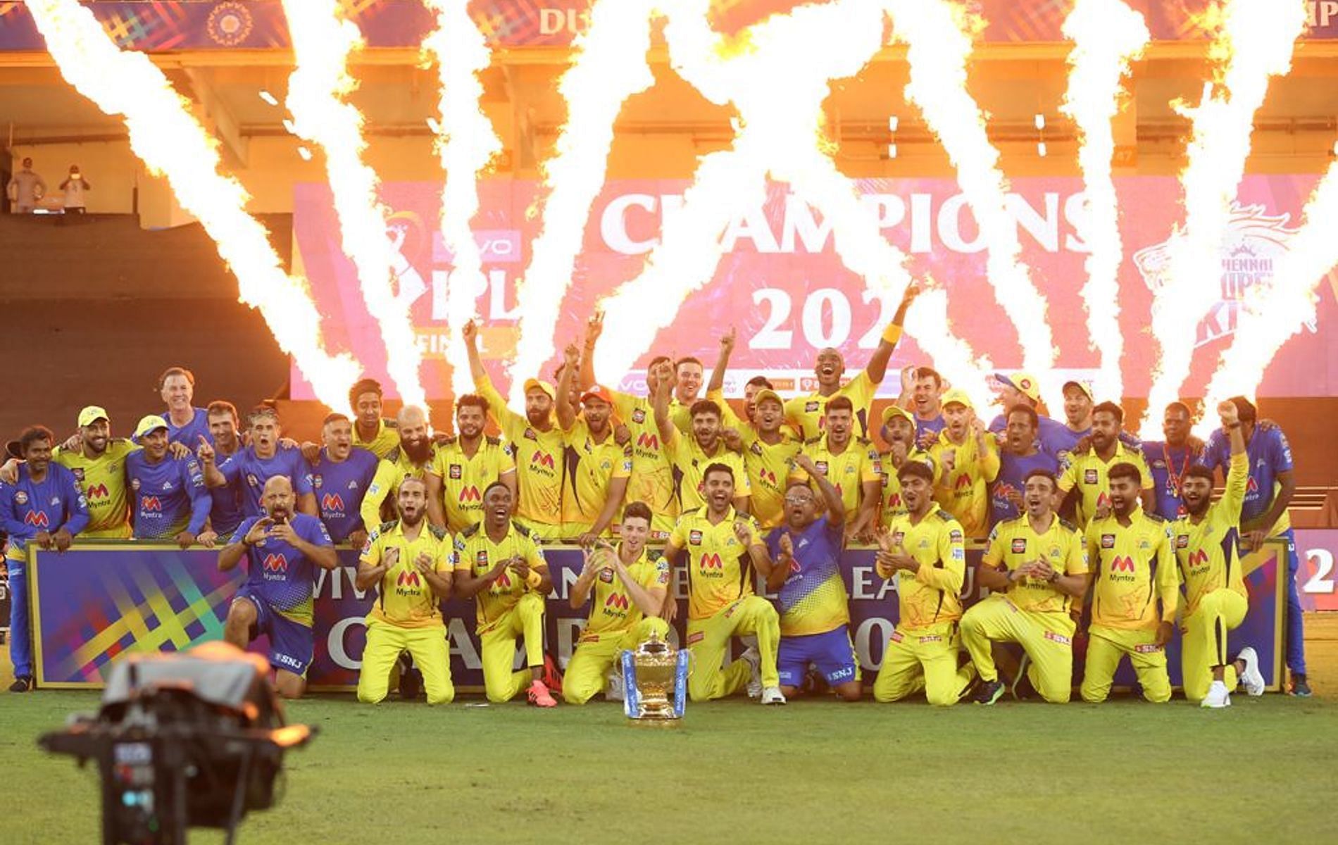 CSK won the IPL 2021 title after a disappointing outing in the previous season.