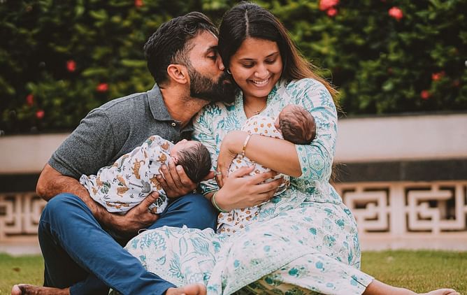 Dinesh Karthik, Dipika Pallikal blessed with twin sons