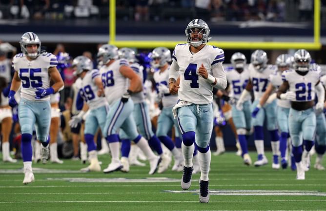 What are the Cowboys' odds of winning Super Bowl LVI heading into Week 6?