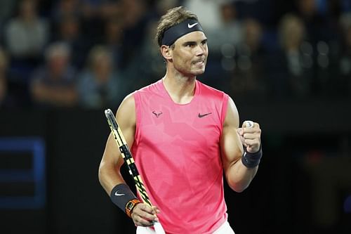 Rafael Nadal at the 2020 Australian Open