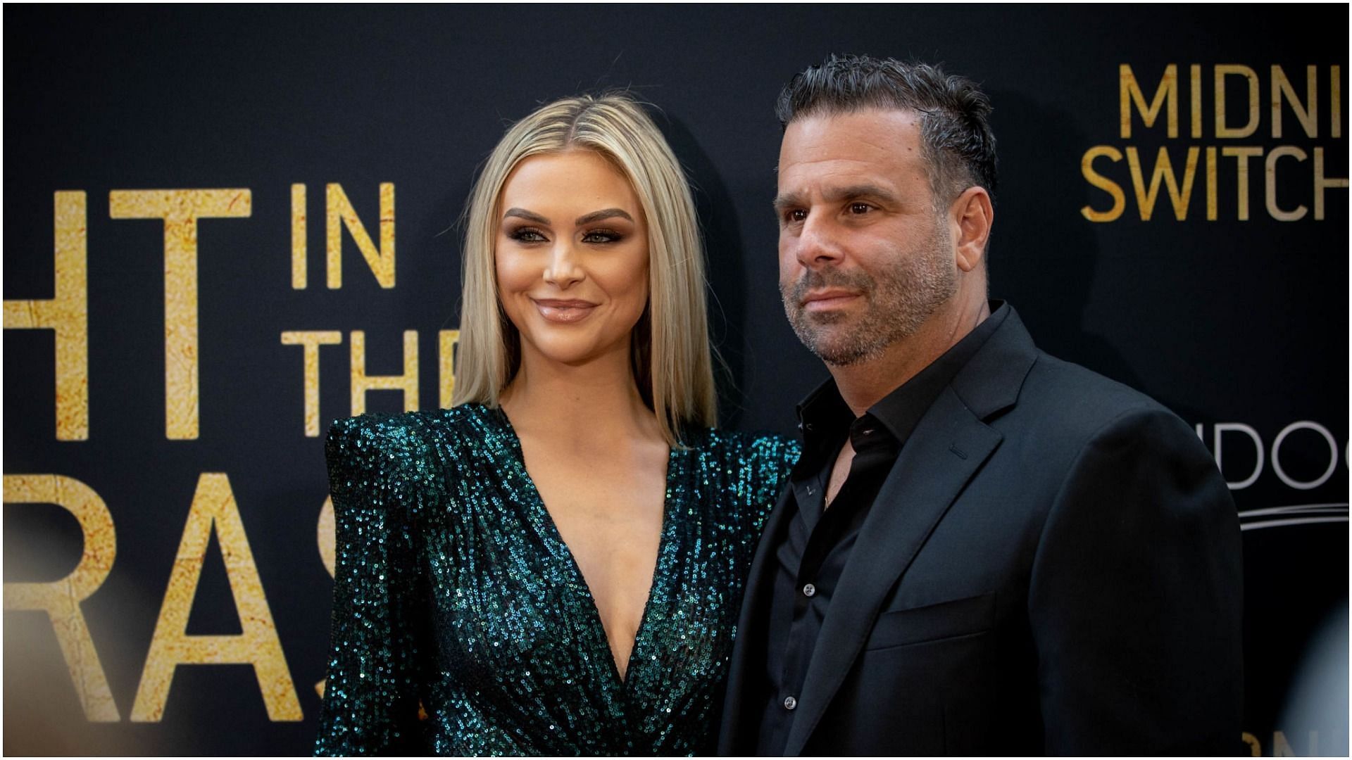 Lala Kent and Randall Emmett attend the Los Angeles special screening of Lionsgate&#039;s Midnight in the Switchgrass (Image via Getty Images)
