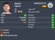 Laporte has a starting potential of 89 in FIFA 22 Career Mode (Image via Sportskeeda)