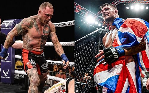 Chris Leben (left), Michael Bisping (right) [Images Courtesy: @chrislebenmma @mikebisping on Instagram]