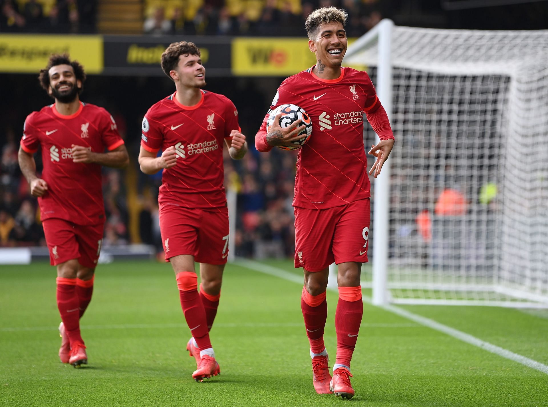 Liverpool registered a dominant 5-0 win over Watford in their Premier League clash on Saturday.