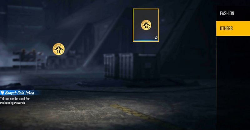 2x Booyah Gold Token is the reward (Image via Free Fire)