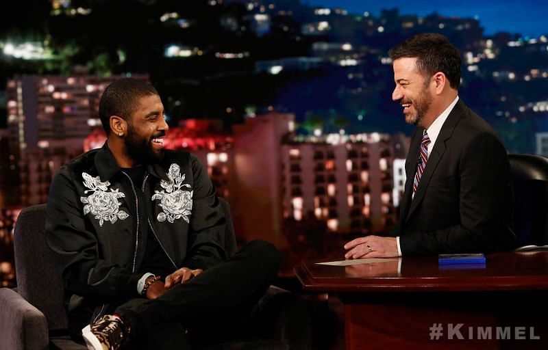 Kyrie Irving on Jimmy Kimmel Live in 2018 [Source: Uncle Drew]