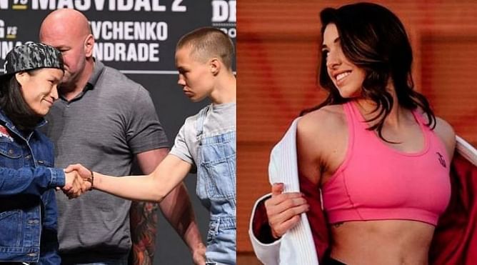 Mackenzie Dern reveals who she wants to fight for the UFC women's strawweight belt between Rose Namajunas and Zhang Weili