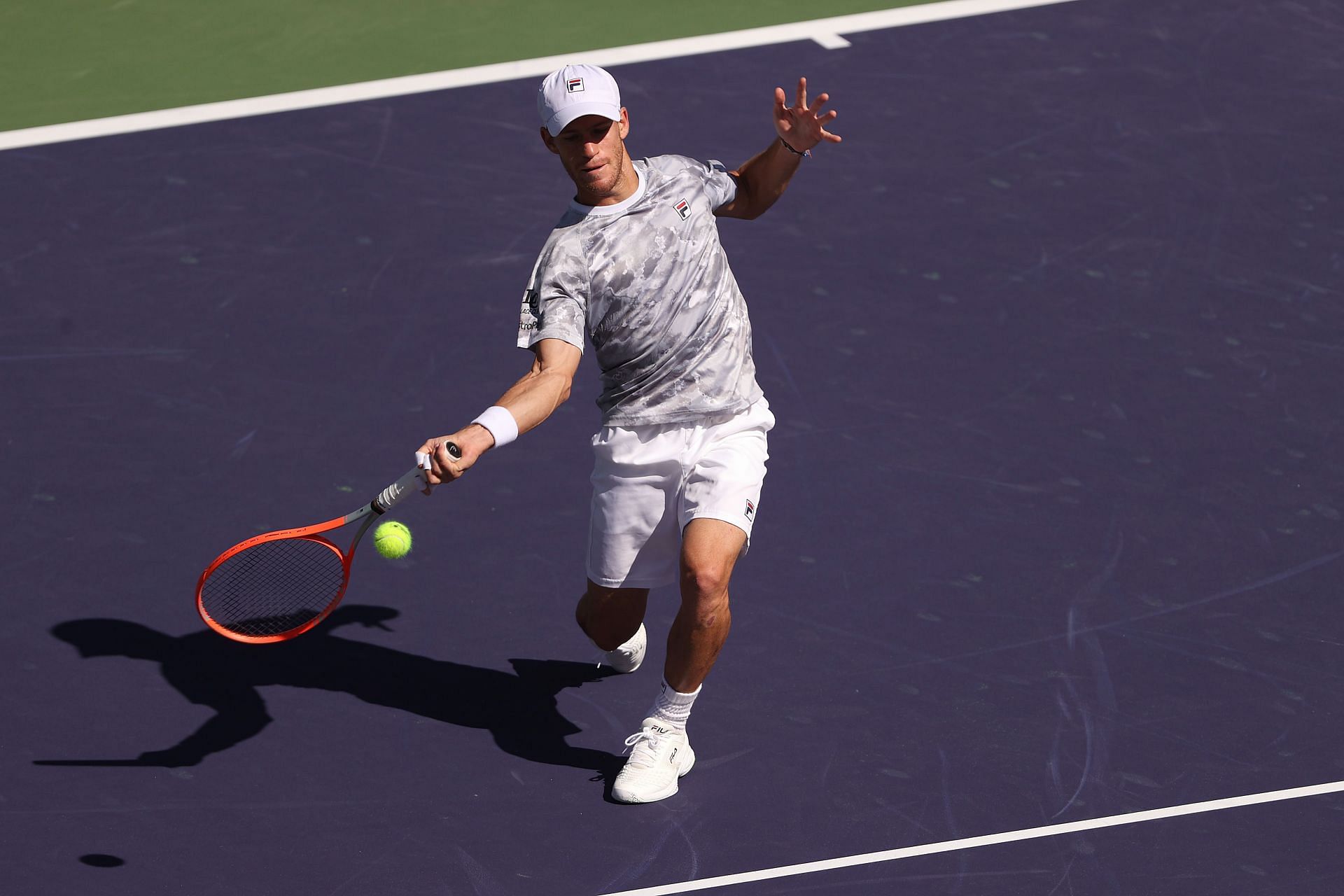 Diego Schwartzman at the BNP Paribas Open