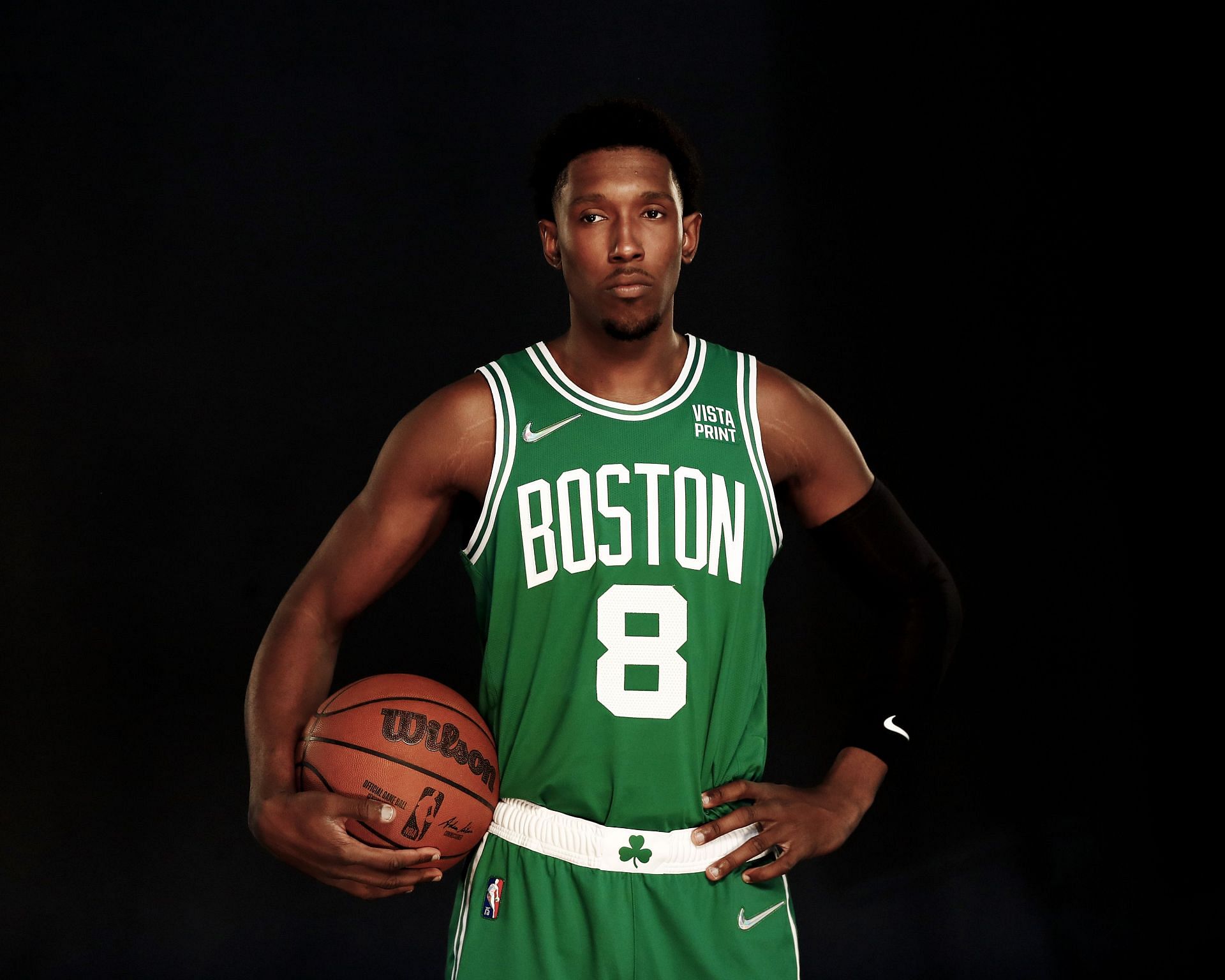 Josh Richardson #8 of the Boston Celtics