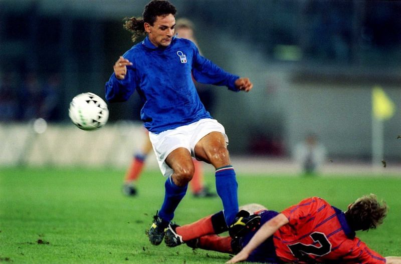 Roberto Baggio is one of the greatest Italian forwards