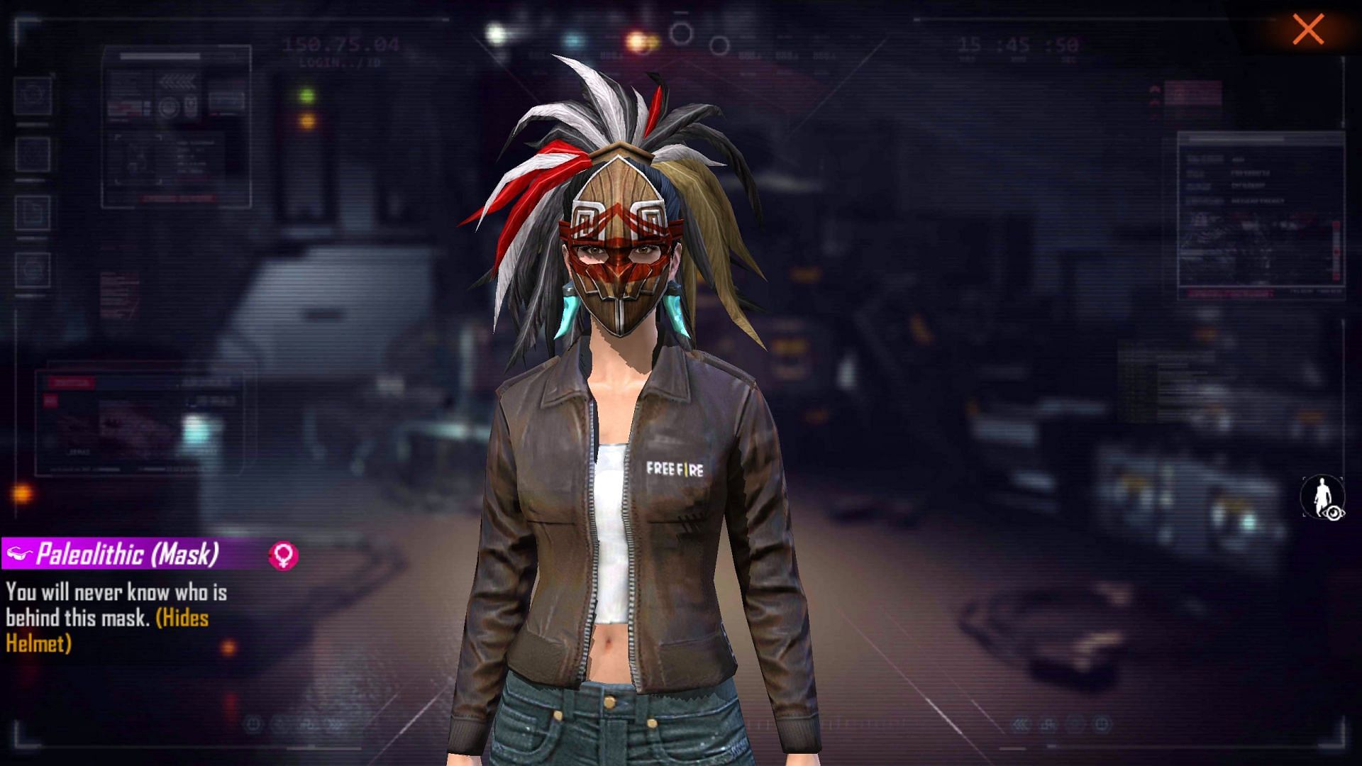 Paleolithic Mask is up for free (Image via Free Fire)