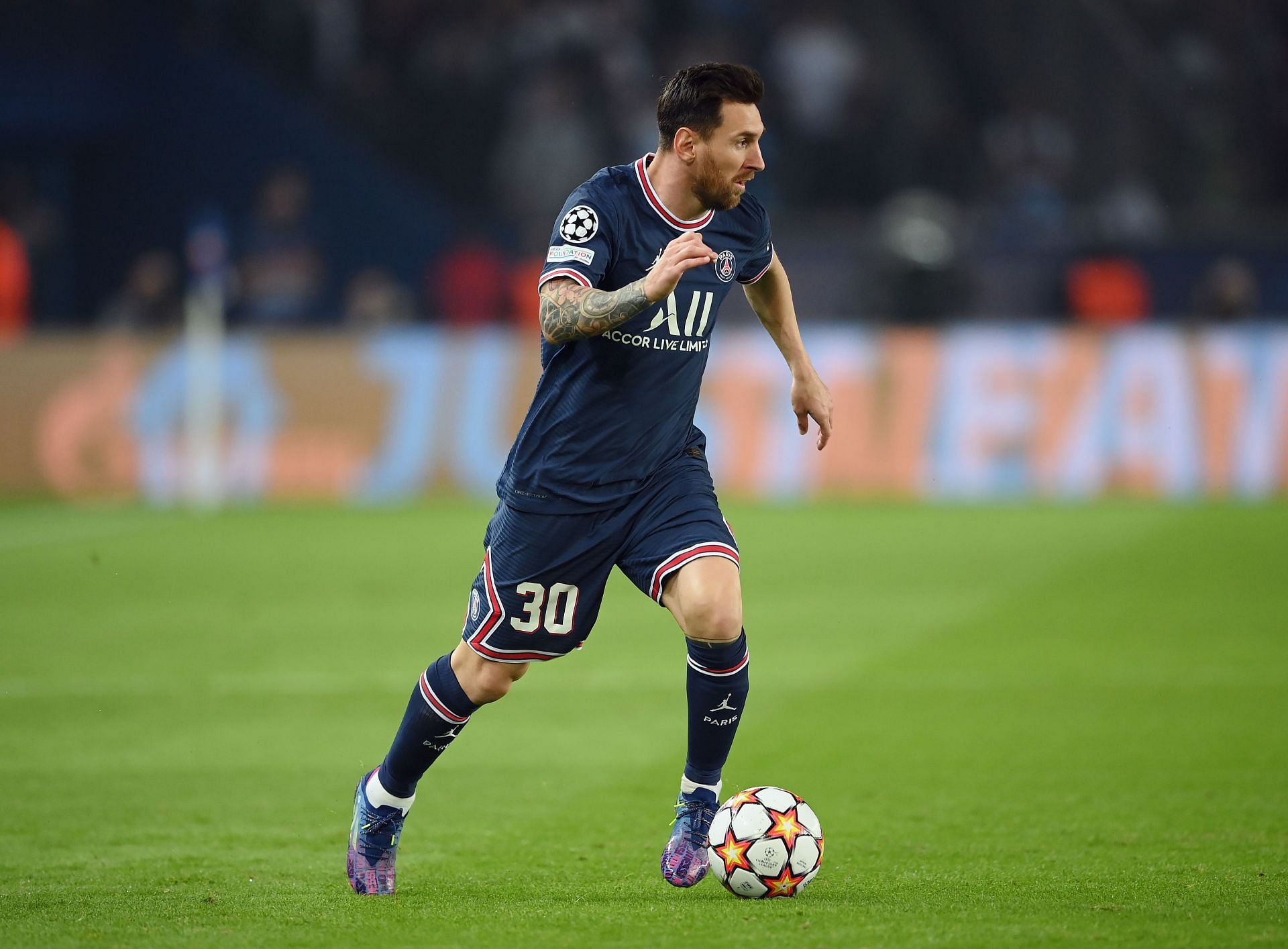 Lionel Messi joined Paris Saint-Germain after leaving Barcelona