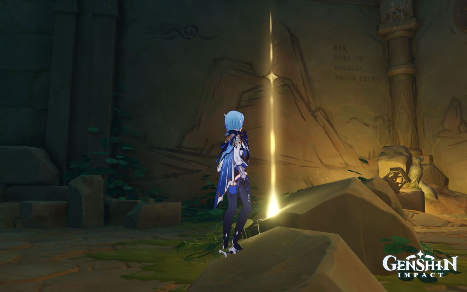 Take a photo of the ruin murals quest in Genshin Impact All 6 locations revealed