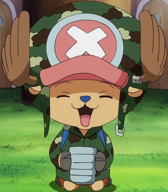 Chopper in his reindeer hybrid form (Image via Pinterest)