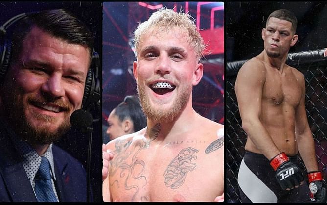 "Never say never" - Michael Bisping weighs in on Nate Diaz possibly fighting one of the Paul brothers instead of extending his UFC contract