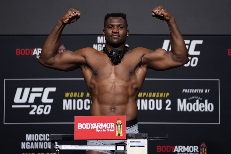 UFC 260 Miocic v Ngannou 2:  Weigh-Ins