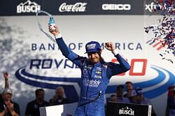 Kyle Larson sets new Cup Series road-course record with Roval 400 win