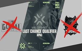 Valorant Champions Tour: APAC Last Chance Qualifier - Bracket and standing after Day 4