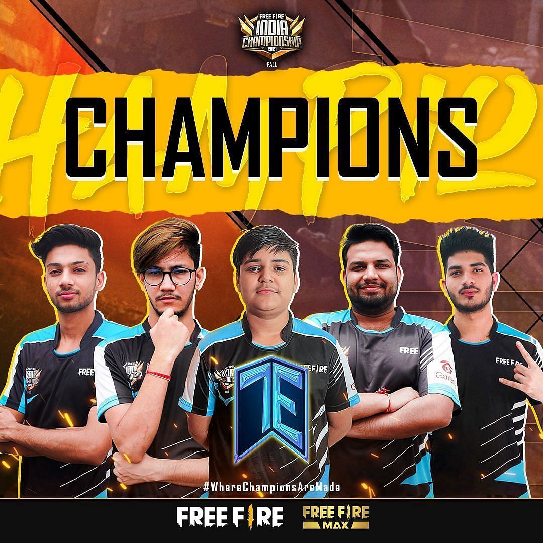 Team Elite crowned as Free Fire India Championship 2021 Fall Champions