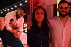 IPL 2021: [In pics] RCB players have an emotional farewell following heartbreaking exit from the tournament