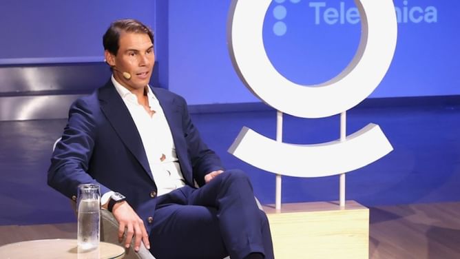 Rafael Nadal says it is important to strive for constant improvement, adds training without any goals "makes no sense"