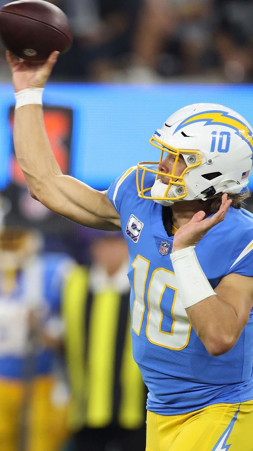 Chargers QB Justin Herbert sets NFL record for most passing yards