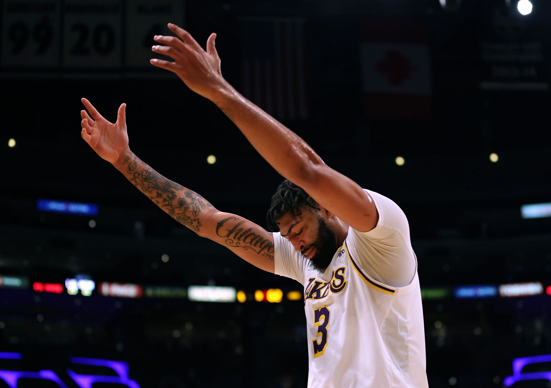 Anthony Davis came in for a lot of praise for his defense from LA Lakers head coach Frank Vogel