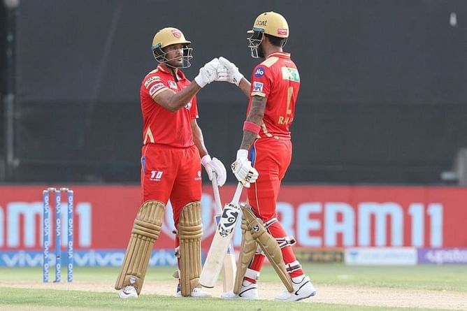 IPL 2021: "Basanti jab tak tumhare paon chalenge tab tak inki saanse chalengi" - Aakash Chopra on Punjab Kings' dependency on Rahul and Mayank
