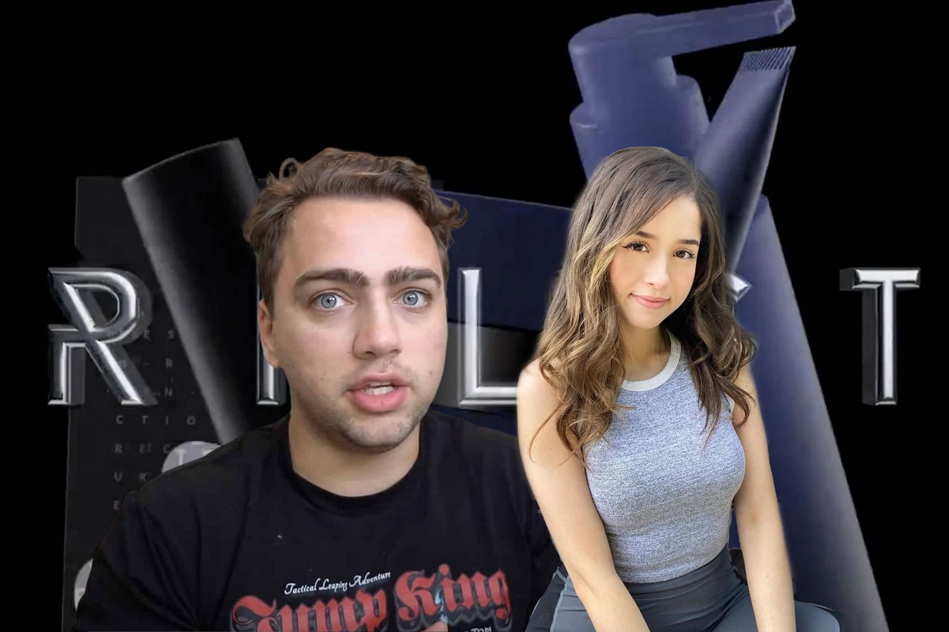 Pokimane calls out Mizkif for trying to get validation over RLFCT controversy (Image via Sportskeeda)